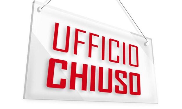 Chiusura uffici per ferie