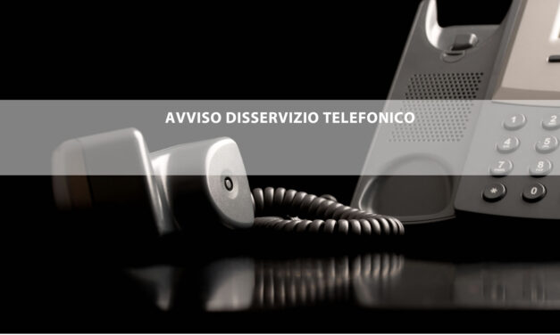 Disservizio linea telefonica